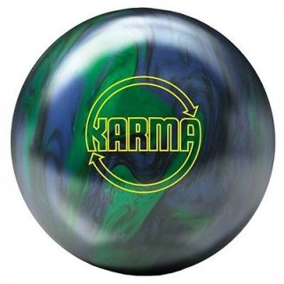 BRUNSWICK KARMA Blue/green BOWLING ball 15 lb. $159.95 BRAND NEW IN