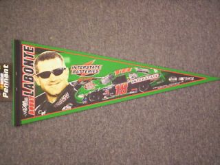 BOBBY LABONTE INTERSTATE BATTERIES AUTO RACING PENNANT