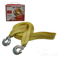 20FT H/D TOW STRAP Mud Towing Hitch Auto Truck Emergency Straps