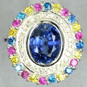 blue sapphire ring in Fine Jewelry