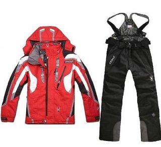 Blue Mens ski suit Jacket Coat + Pants snowboard Clothing S XXL EMS