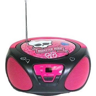 HIGH GIRLS PINK CD PLAYER BOOMBOX RADIO MUSIC AUX IN for  PLAYER