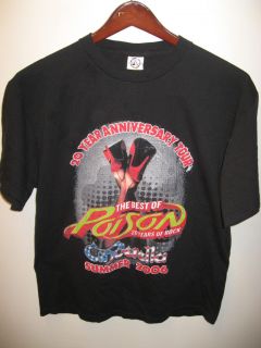 Poison 20 Years Of Rock Music 2006 Anniversary Tour Cinderella Concert