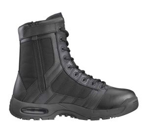 NEW Original SWAT 1232 Black Tactical Boot with Side Zipper Air Sole