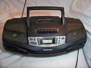 Portable Stereos, Boomboxes in Brand:Panasonic, Features:Cassette