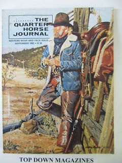 Horse Journal Magazine Sept.1982 Bob Denhardt/T.O. Stanley Boots