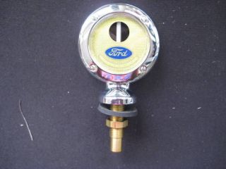 MODEL A MOTOMETER WITH FORD OVAL LOGO DIAL PLAIN RIM