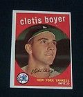 1959 Topps CLETIS BOYER #251 Ex+/Exmt NY YANKEES 