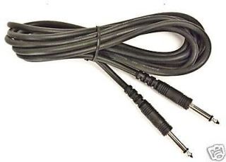 10 ft NOISELESS INSTRUMENT CABLE GUITAR, BASS, KEYBOARD