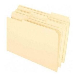 WB Mason 100 Manilla File folders 1/3 Cut 11pt