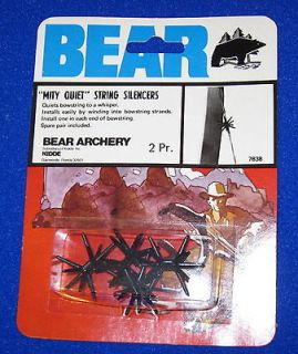 BEAR ARCHERY MITY QUIET STRING SILENCERS for RECURVE BOW HUNTING 2
