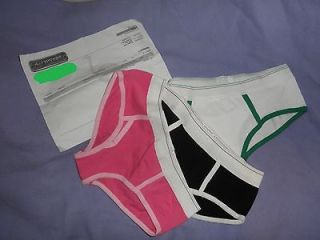 Chivette Boy Briefs 3 Pack Womens MEDIUM Underwear Panties Boyshorts