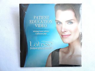 Latisse Patient Education Video, Waiting Room Edition, Brook Shields