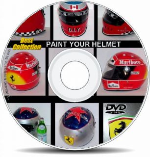 Custom Paint Motorcycle Helmet DVD