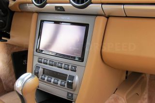 NEW PORSCHE 987 BOXSTER DOUBLE DIN INSTALLATION KIT (SOUND PACKAGE