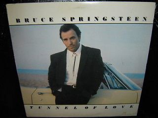 Bruce Springsteen   Tunnel of Love LP  Columbia Records OC 40999 VG