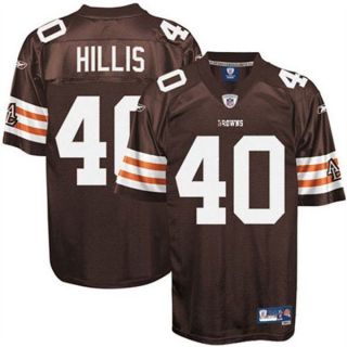 NFL Peyton Hillis Cleveland Browns American Football Premier Shirt