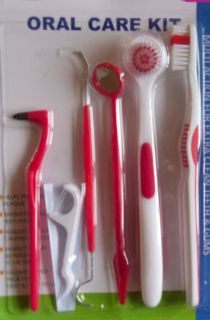 Oral Dental Car Tooth Kit Tooth Brush Toothpick Stain Remover