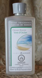 OCEAN BREEZE Lampe Berger Paris Essential Oil Diffuser Aromatherapy