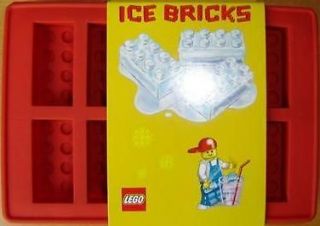 LEGO Ice Cube Bricks Tray MOLD Birthday Party Crayons Chocolate Mould