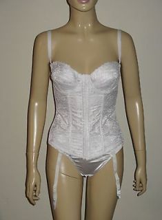 Fredericks Of Hollywood ,New Padded Bustier Bra with Garter