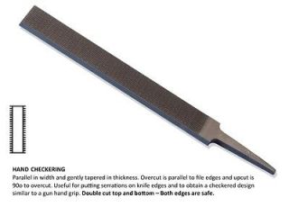 Hand Checkering Grobet Swiss Precision File Highest Quality Steel 6