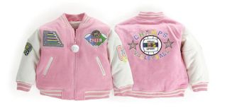 Girls Letterman Jacket From Up and Away