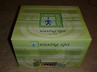 Clean + Easy FULL SERVICE WAXING SPA System KIT NEW SEALED