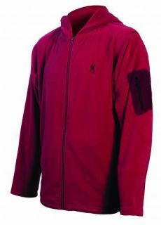 Browning Mens Hooded Fleece Jacket w/ Sleeve Pocket Mens BRI0028