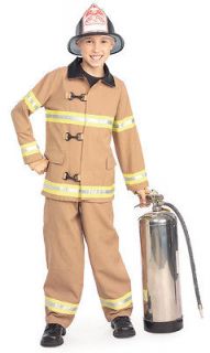 Child Fire Fighter Costume Size S 4 6