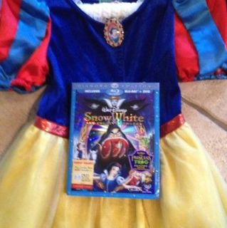 Snow White DVD/Blueray Combo Pack Diamond Edition W/ Snow White Cost