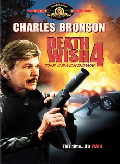 Death Wish 4: The Crackdown (DVD, 2004) Four Charles Bronson