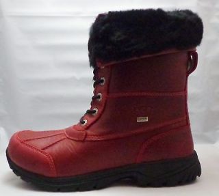 UGGS BUTTE CRIMSON MEN`S HIKING BOOTS US SIZE 8.5  ONE OF A KIND