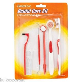 CARE STAIN REMOVER TOOTH PICK FLOSS DENTAL PICK MIRROR TONGUE BRUSH