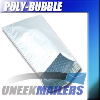 Poly Bubble Mailer Envelope Shipping CD DVD 6x9 Air Mailing Bags White