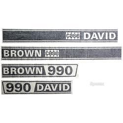 david brown 990 decals