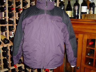 Columbia 4 in 1 Purple Ski Winter Jacket 1X 16W 18W Waterproof