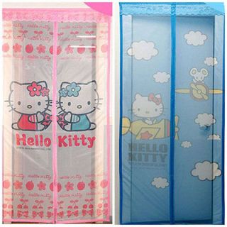 Hello Kitty Door Magnet Mosquito Net type Curtain Anti MOSQUITO NET
