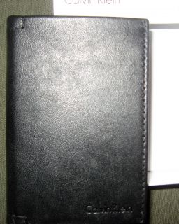 Calvin Klein Leather L FOLD Wallet New In Box (no Key Fob)