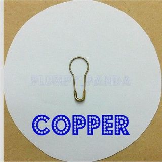 color BULB GOURD shape SMALL coilless COILESS calabash safety pins