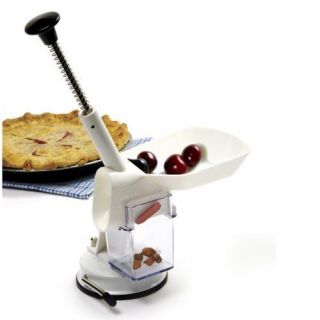New Norpro # 5121 Deluxe Cherry Pitter Olive w/ Suction Base