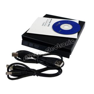 External USB 2.0 CD DVD ROM Portable Drive Enclosure IDE External Case
