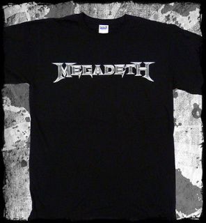 Megadeth   Classic Logo t shirt   Official   FAST SHIP