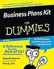 Business Plans Kit For Dummies by Jaret 2nd Ed 2005