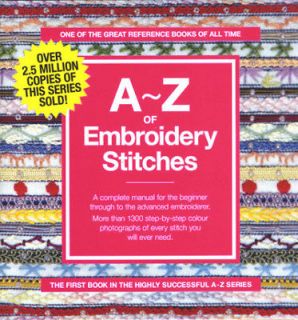 of EMBROIDERY STITCHES Hand Embroidery NEW BOOK 140 Stitch