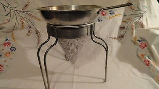 Vintage Condition Wear ever No. 8 Strainer Sieve Colander Canning