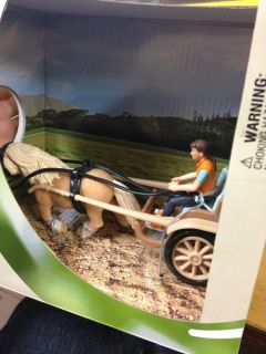 schleich horse and cart farm life Pony Carriage
