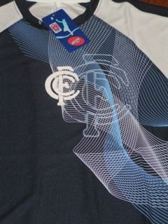Carlton Blues AFL Tee T Shirt   Summer 2012 release