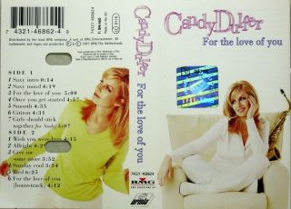 SALE* CANDY DULFER   FOR THE LOVE OF YOU Ultra Rare MC Alto Sax Jazz