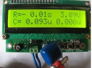 Capacitor ESR Inductance Resistor Meter LC meter